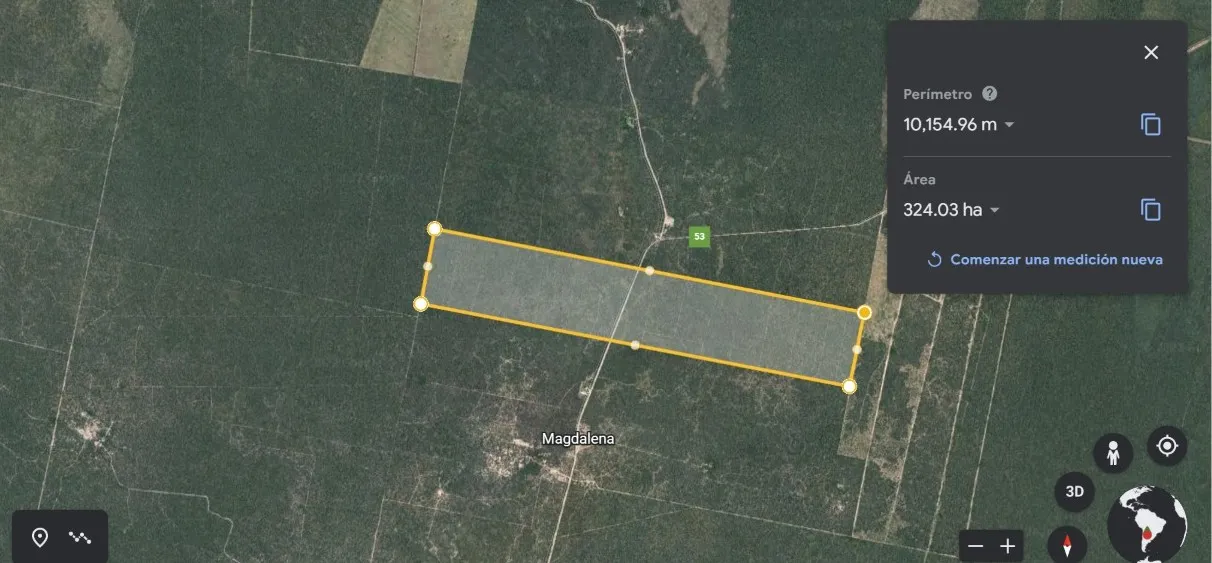 VENTA- CAMPO 323HAS- LA FORTUNA