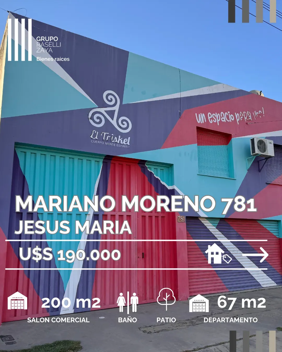 LOCAL COMERCIAL + DEPARTAMENTO JESUS MARIA