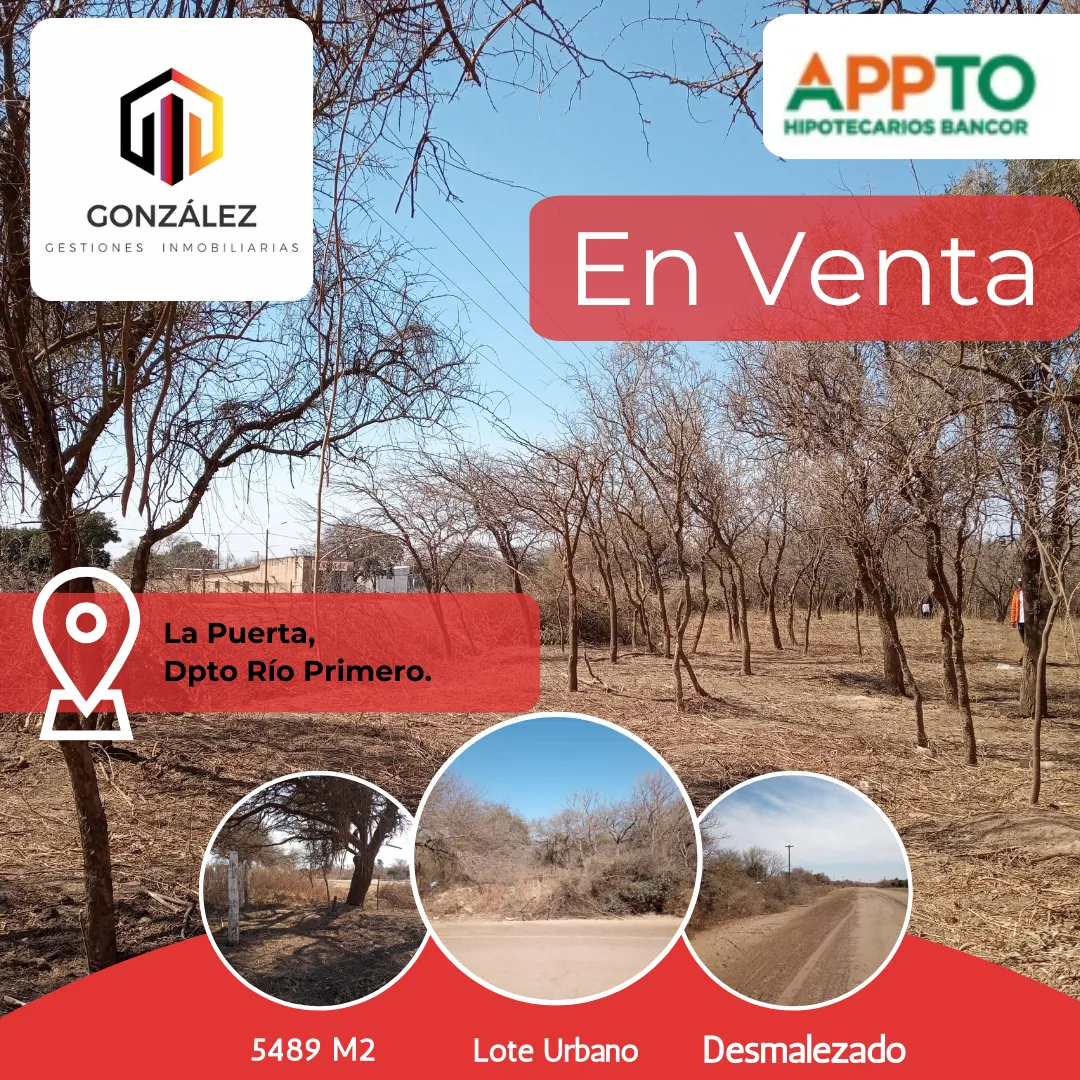 Gran Terreno para emprendimiento o loteo