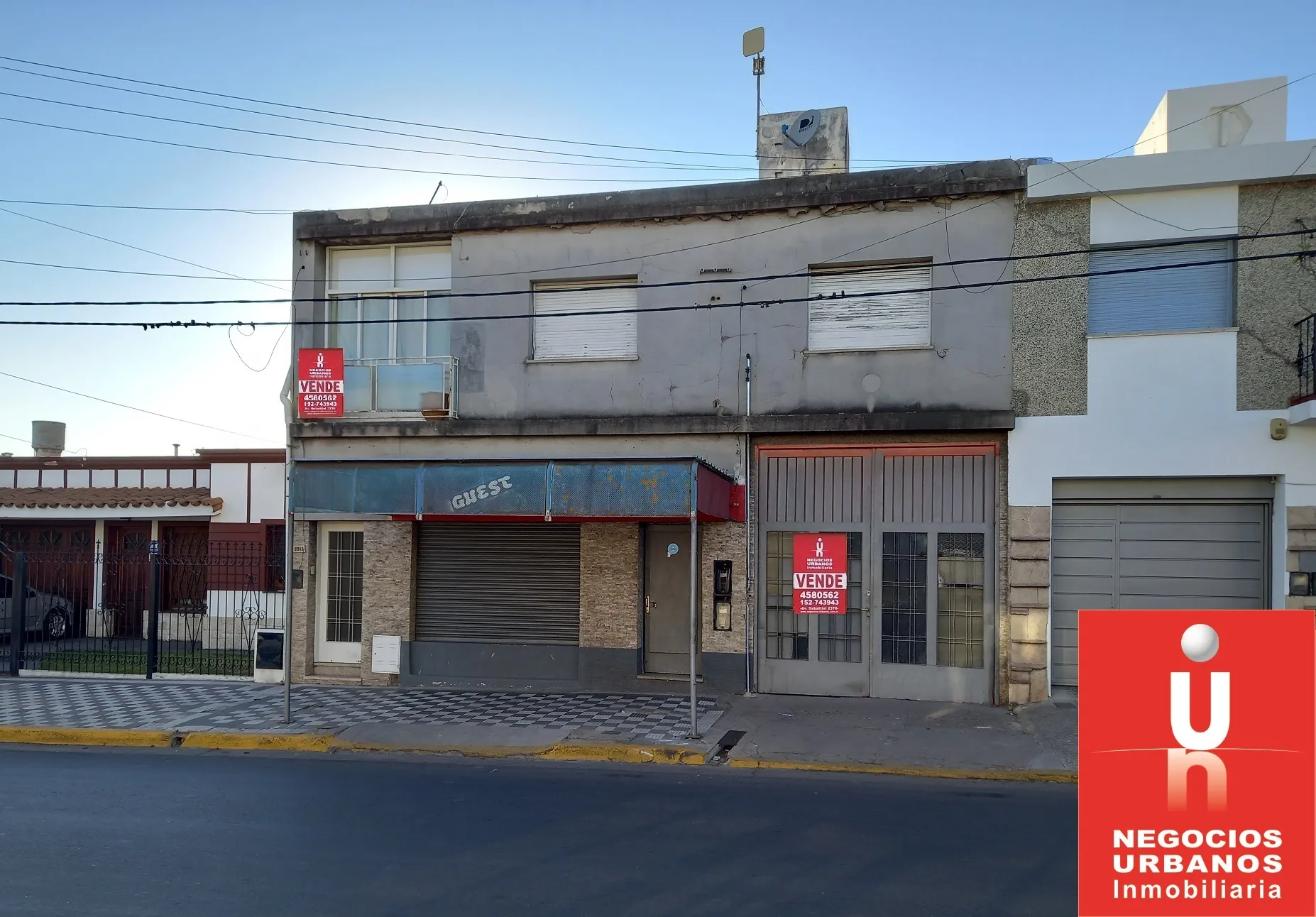 VENTA Bº RIVADAVIA SARGENTO CABRAL 2049 GALPÓN + LOCAL + DEPARTAMENTO