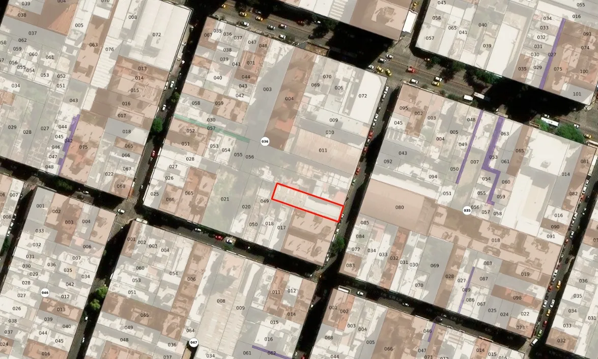 Chaco 133  terreno 477ms2 , 10,60ms de fte Zona C2