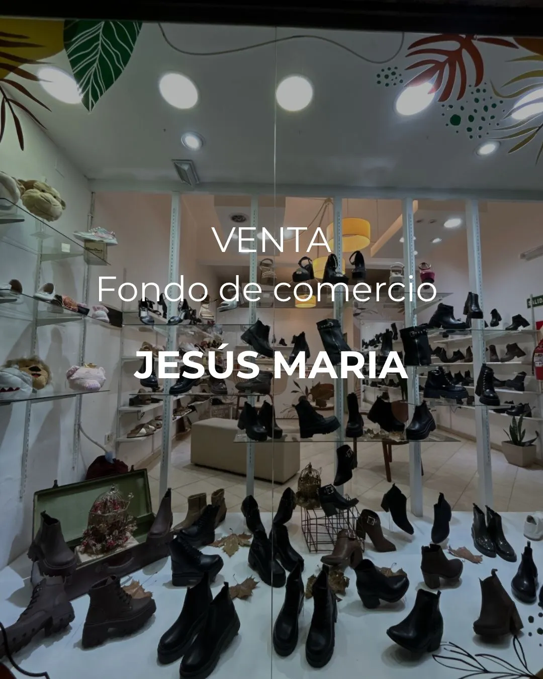 VENTA-FONDO DE COMERCIO-BENNET CALZADOS-JESÚS MARÍA