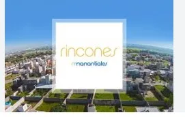 VENTA DE LOTES EN RINCONES DE MANANTIALES