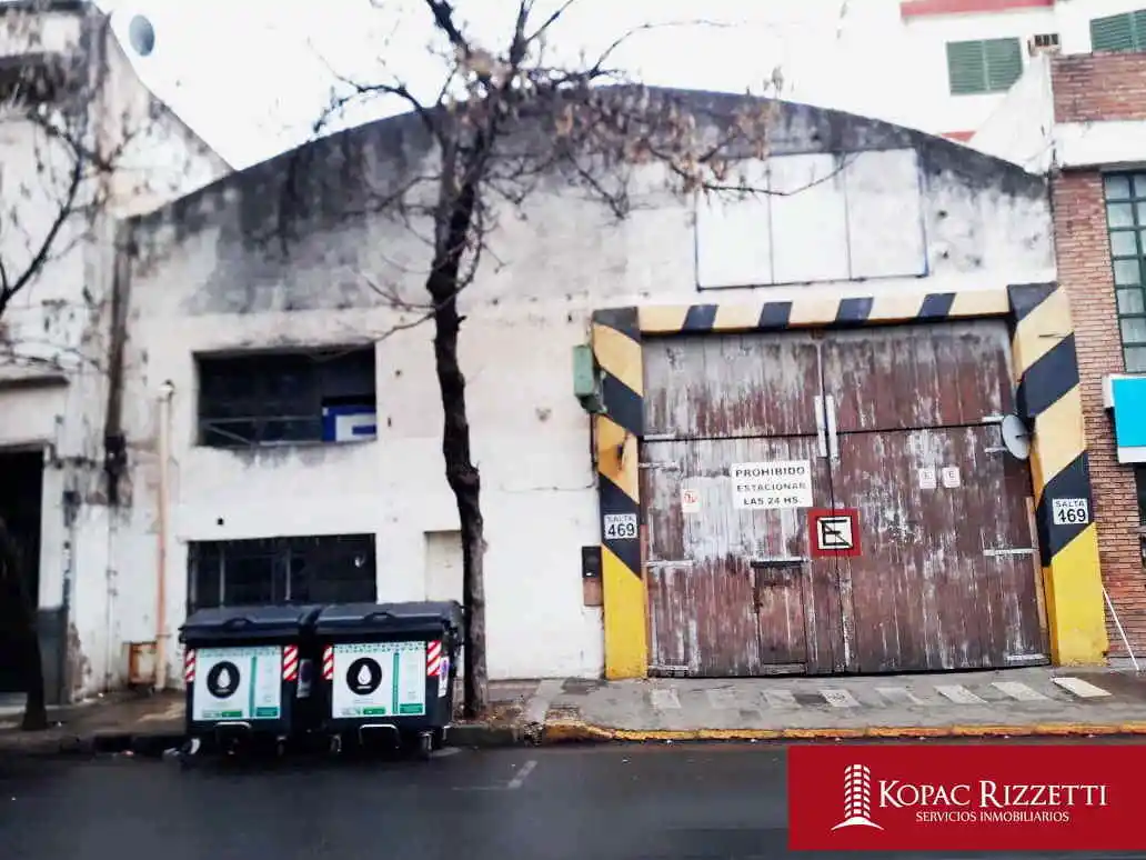 CENTRO (SALTA 469) - VENTA GALPÓN 849 M2.