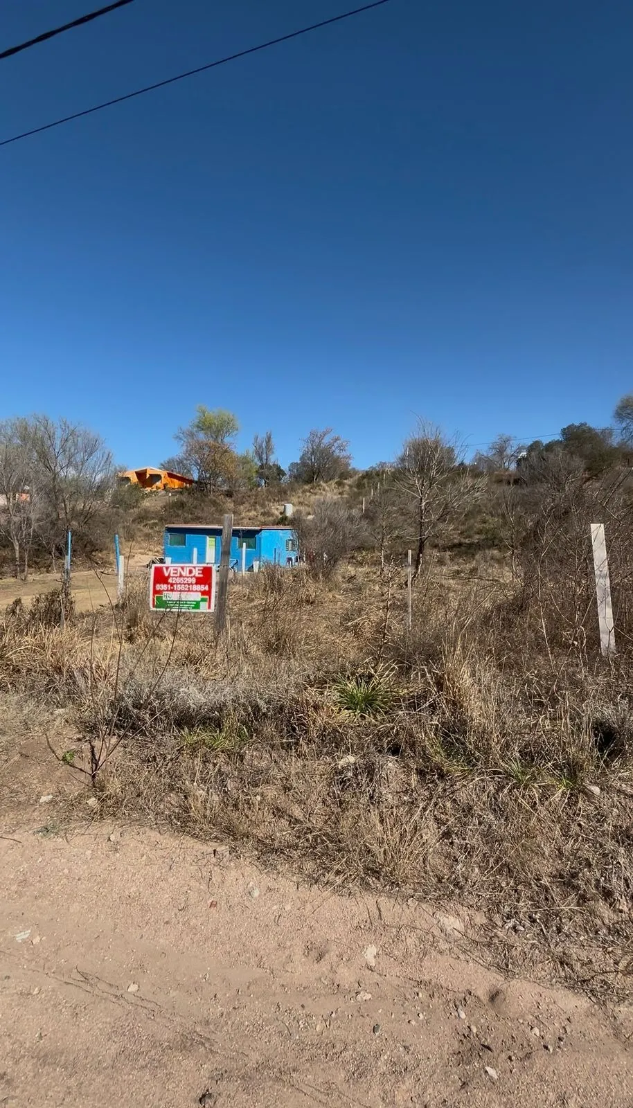 LOTE EN VENTA. 1964M2. MEJOR ZNA DE VILLA SANTA CRUZ DEL LAGO - CBA