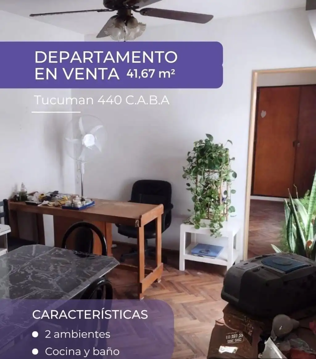 Departamento 1 dormitorio - Tucuman al 400 - Retiro