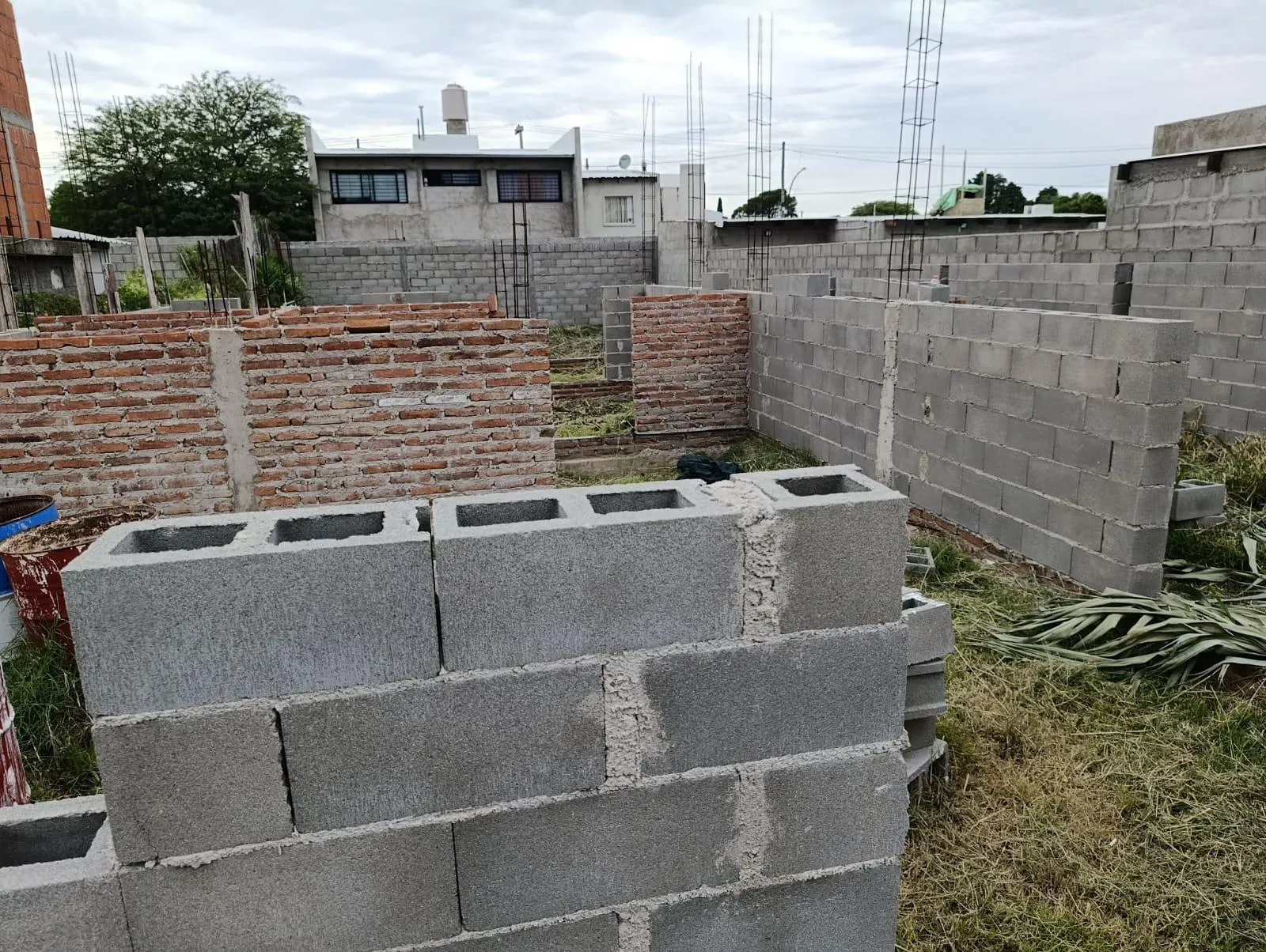 Construcción zona  Posta de Vargas