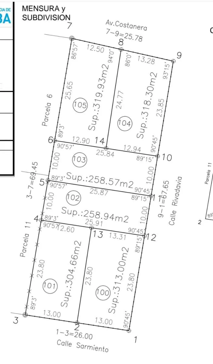 Lotes en Venta  Villa Siquiman, Córdoba