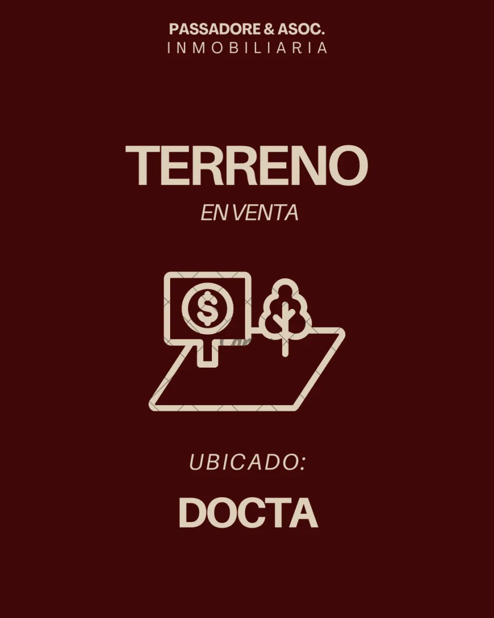 VENTA DE LOTES - DOCTA
