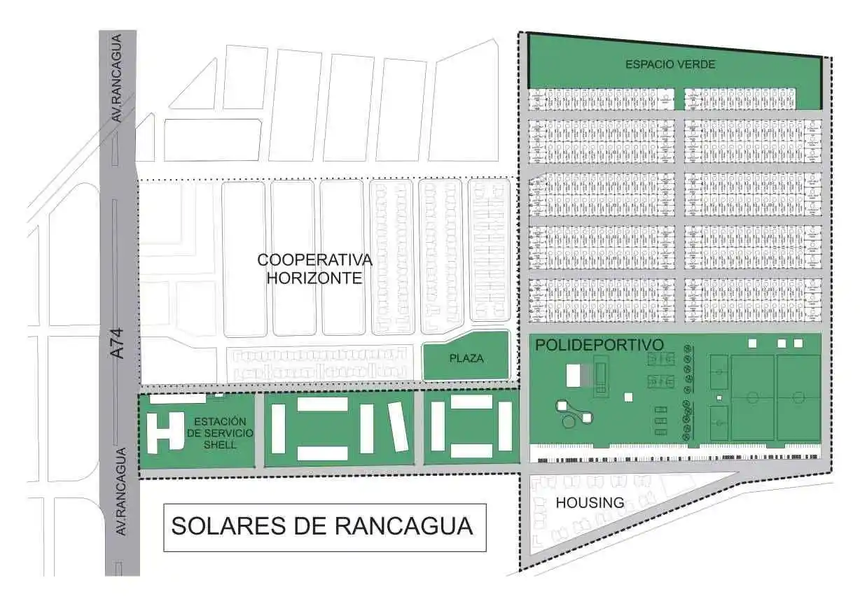 Venta LOTE en Solares de Rancagua, calle Rancagua
