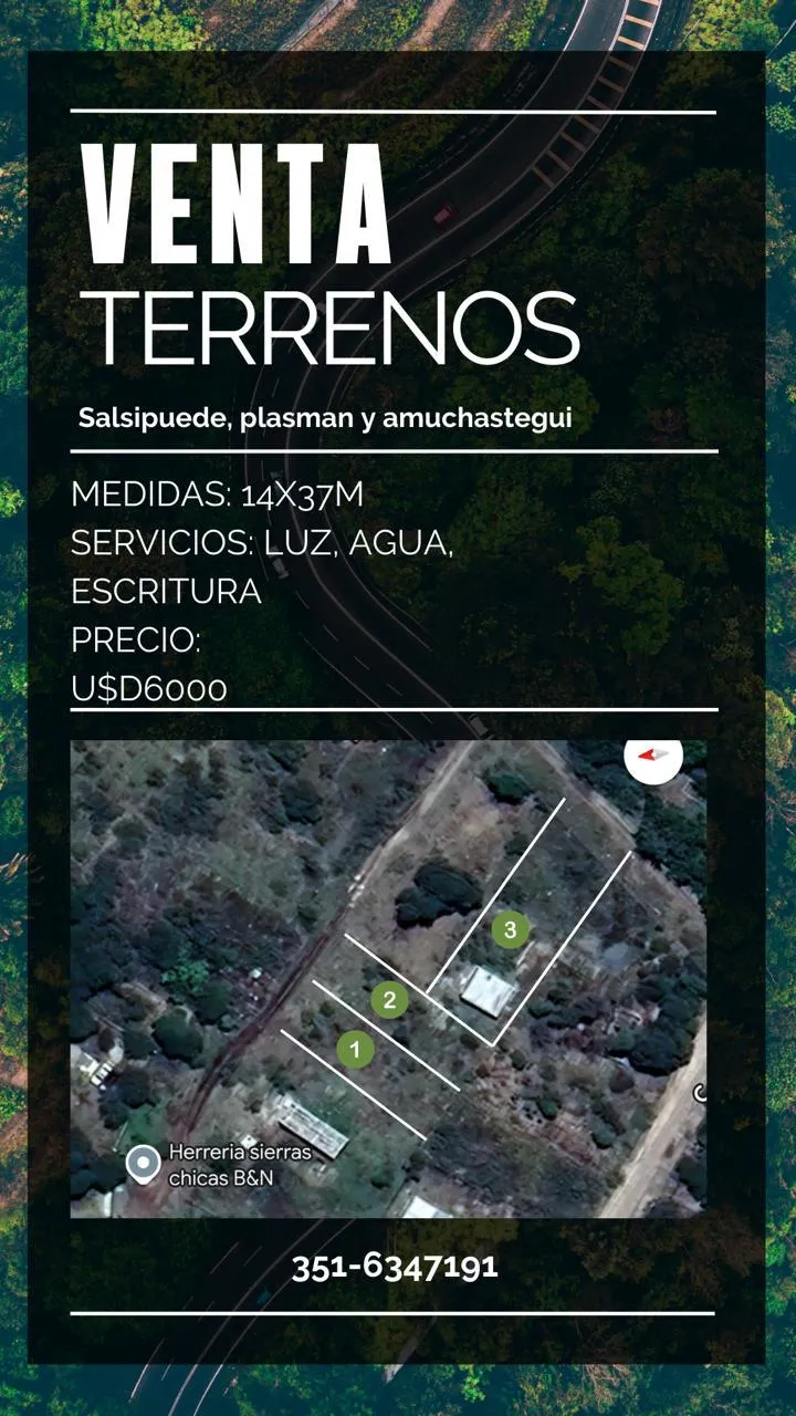 LOTE EN VENTA EN SALSIPUEDES