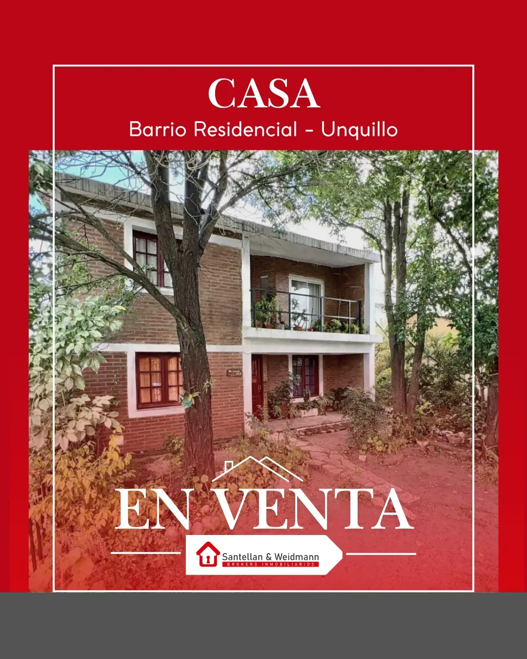 Casa ubicada en Barrio Residencial – Unquillo
