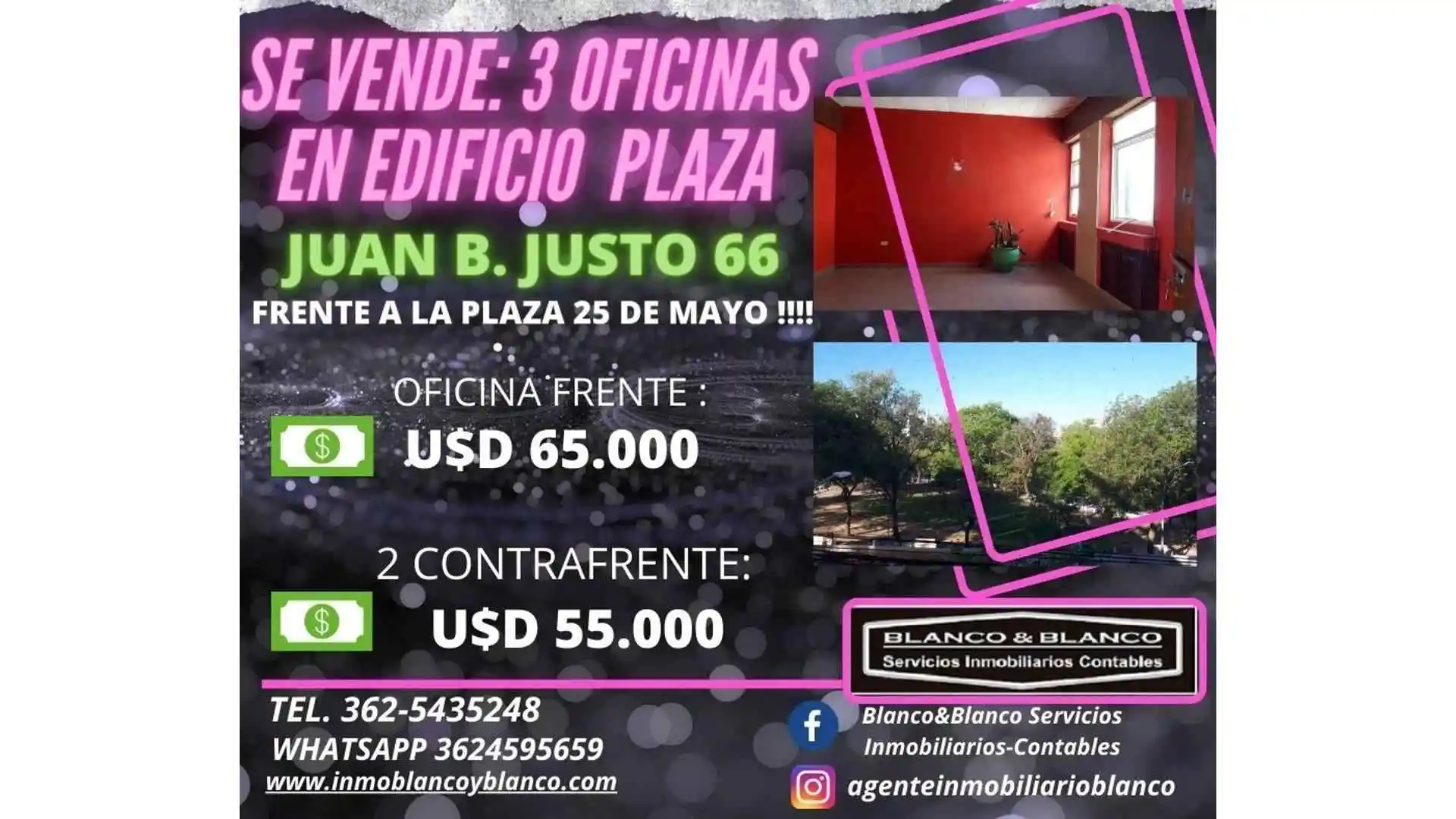 SE VENDE OFICINAS - DEPARTAMMENTO EDIFICIO PLAZA