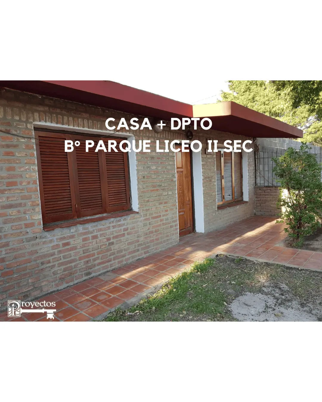 Vendo Casa 2Dorm + Depto 1Dorm B641 B° PARQUE LICEO 2DA SEC Bartolomé Hidalgo N°