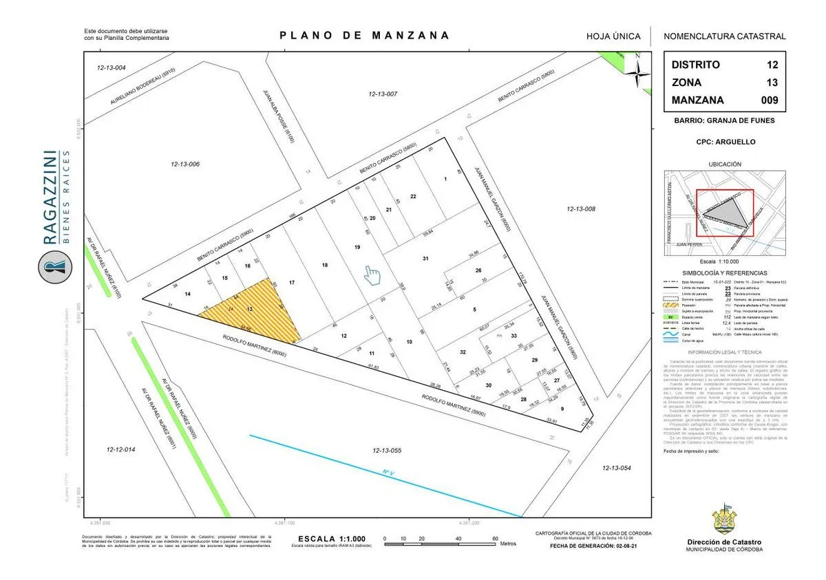 VENTA TERRENO EN GRANJA DE FUNES