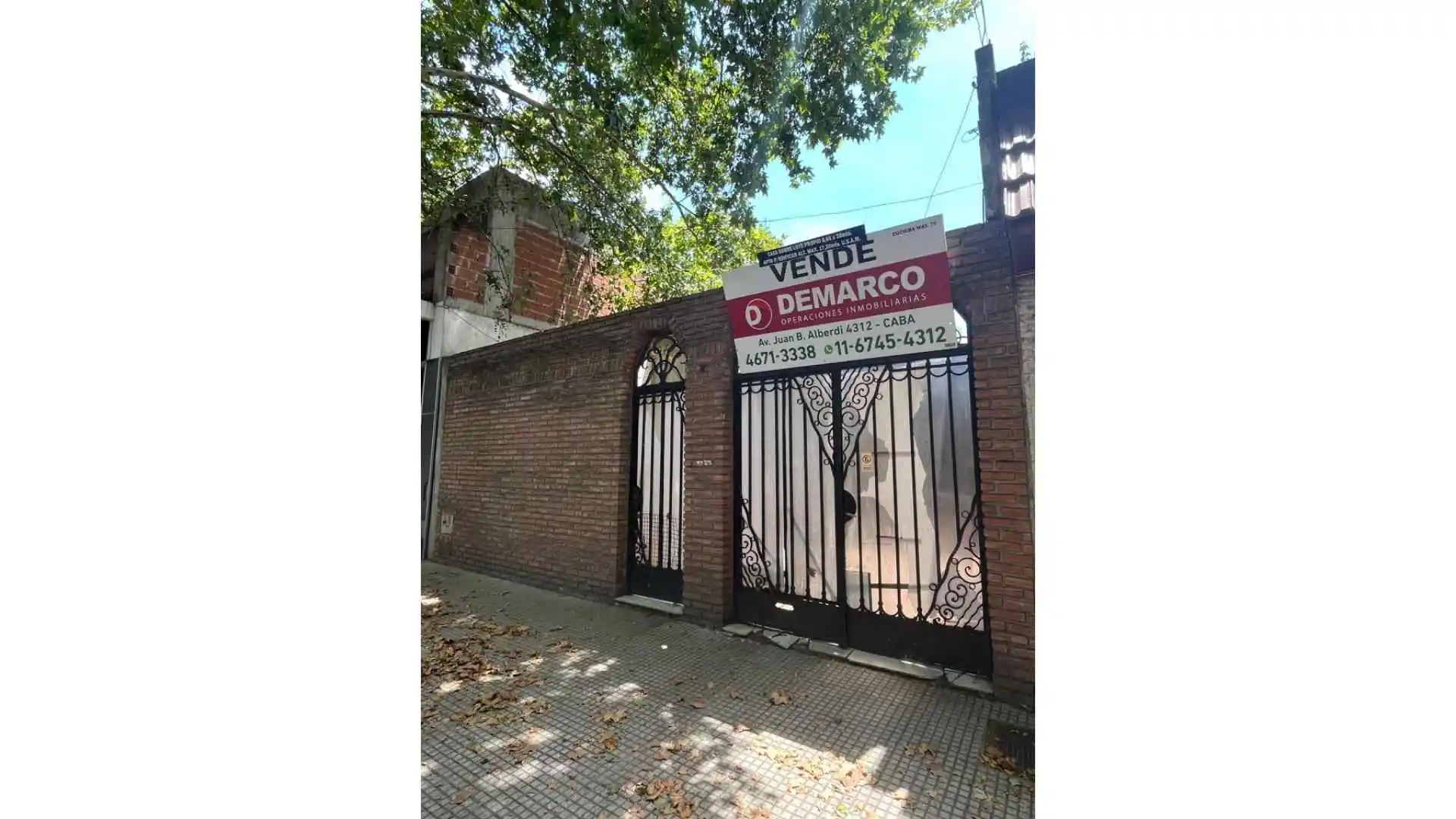 CASA DISTRIBUCION  ANTIGUA S/LOTE PPIO. 8.66X28.-