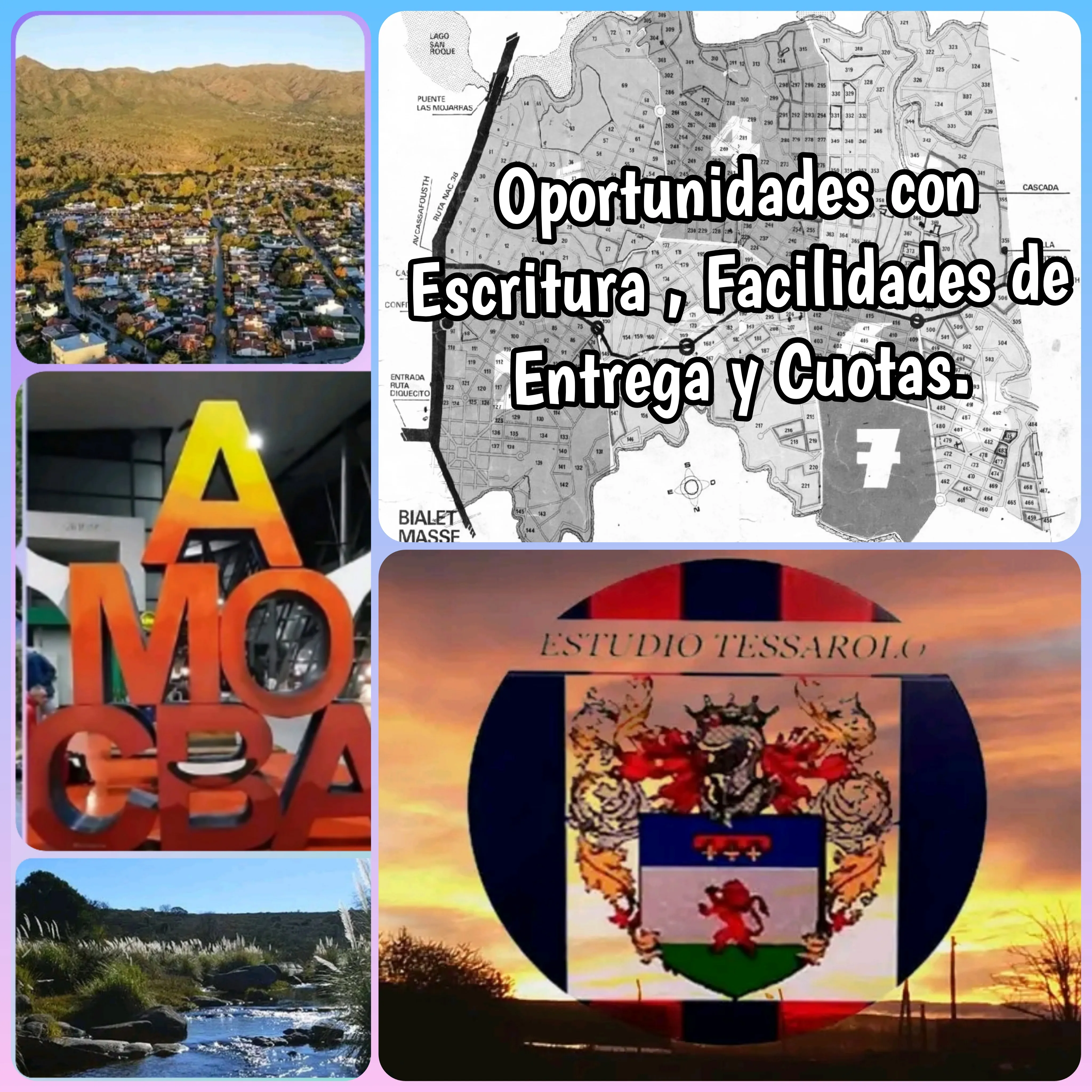 Vendo lote de 1200,1500 y 1800mts con Escritura