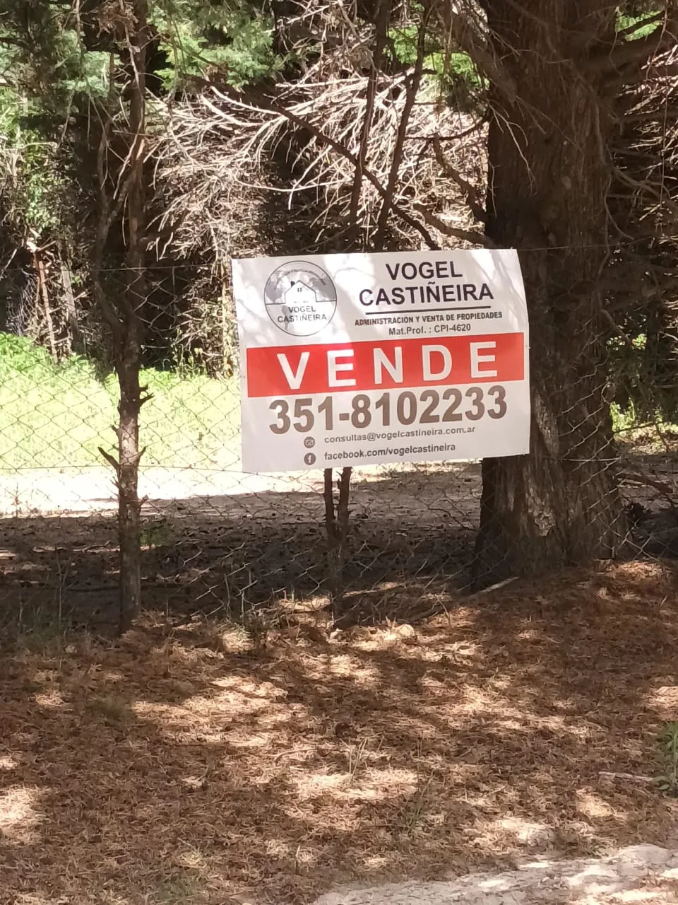 INCREIBLE OPORTUNIDAD!!! SE VENDE LOTE DE TERRENO EN SAN CLEMENTE -CBA