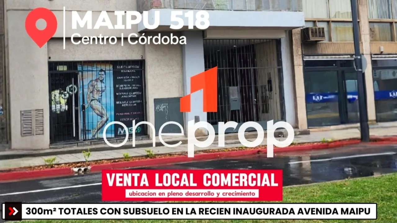 LOCAL COMERCIAL EN MAIPU! APROVECHA EL AUGE Y PONE TU EMPRESA AQUI!