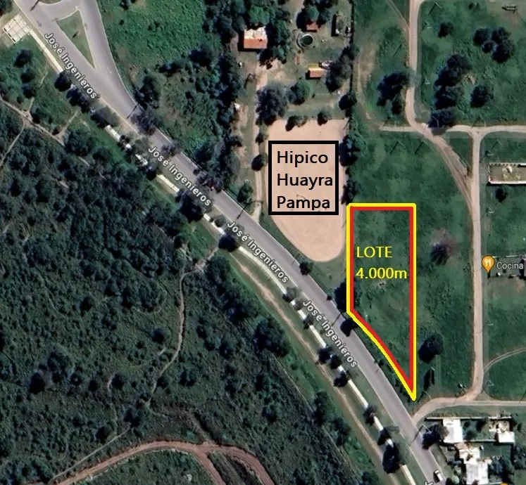VENDO LOTE DE 4.000 MTS EN RIO 3° - B° CERINO (SOBRE JOSE INGENIEROS) U$D 120K