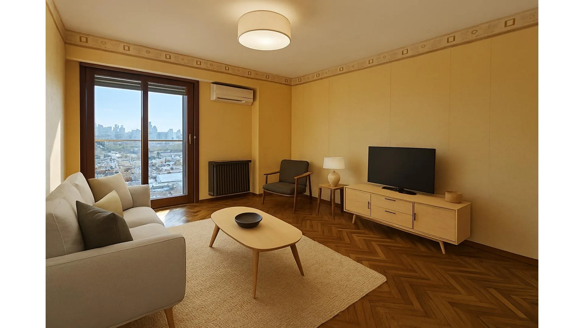 Departamento en venta 3 amb piso alto balcón Coghlan