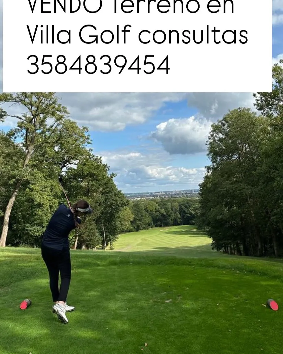 Vendo terreno en Villa Golf. Rio Cuarto