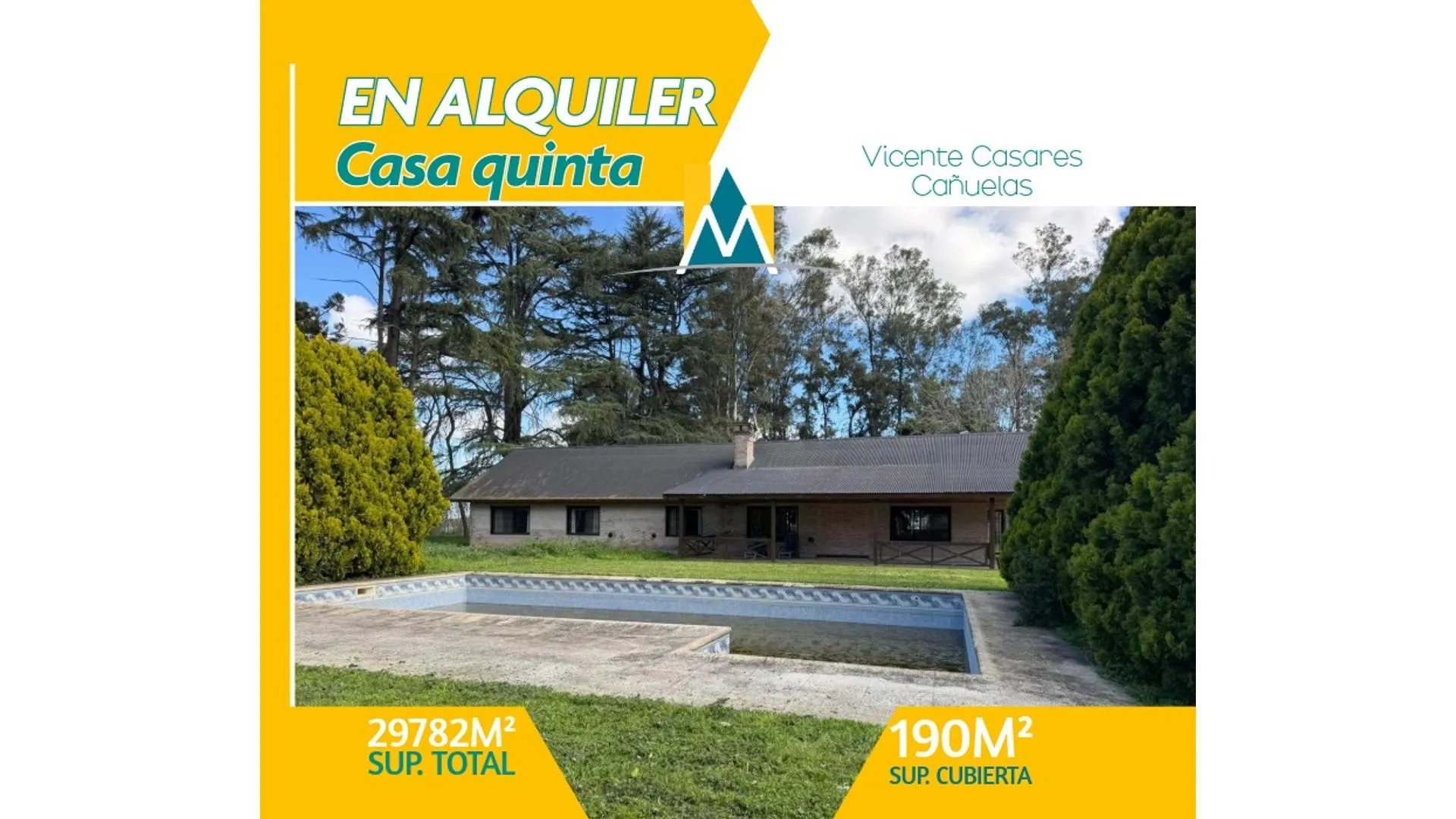 CASA QUINTA EN ALQUILER
