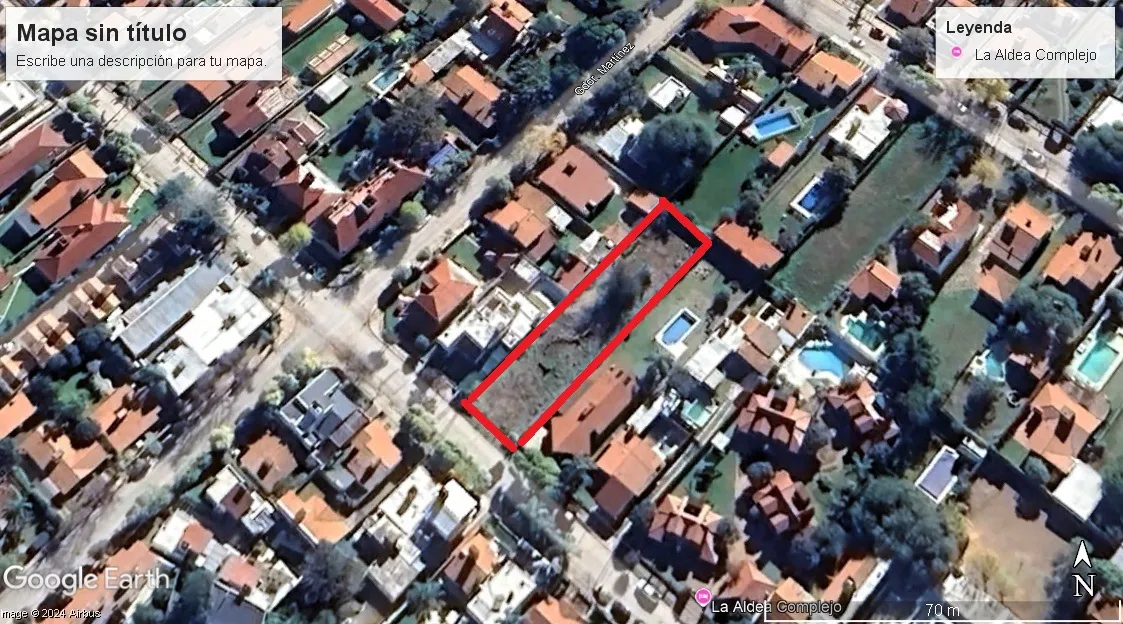 VENTA UNICO LOTE BALDIO BARRIO SANTA RITA - VILLA CARLOS PAZ