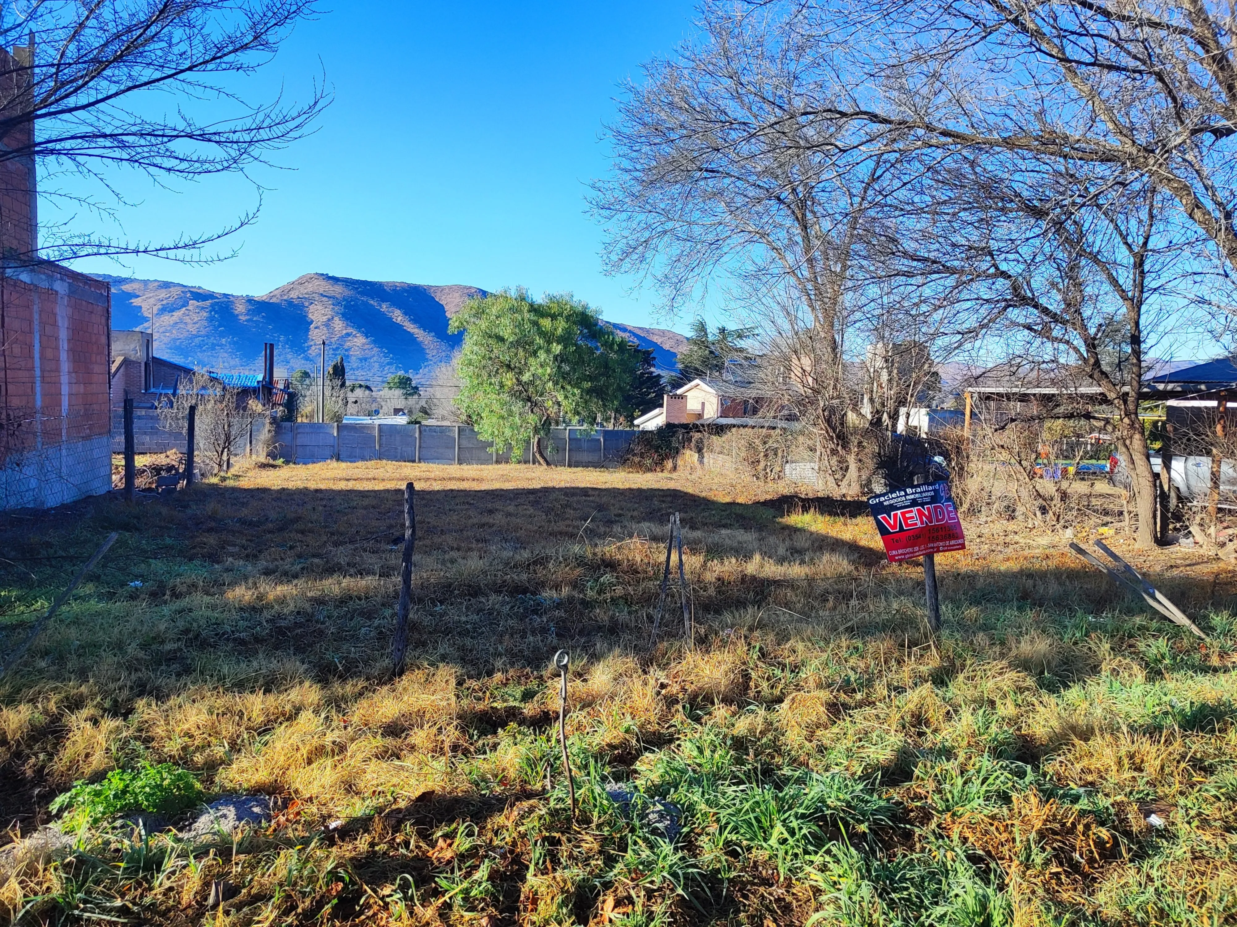 TERRENO EN VENTA EN SAN ANTONIO DE ARREDONDO, CORDOBA