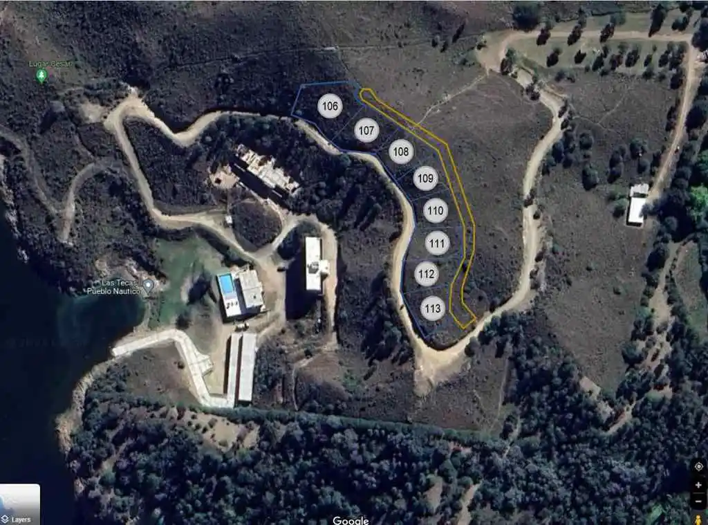 LOTES A LA VENTA EN LOS MOLINOS CON VISTA AL LAGO
