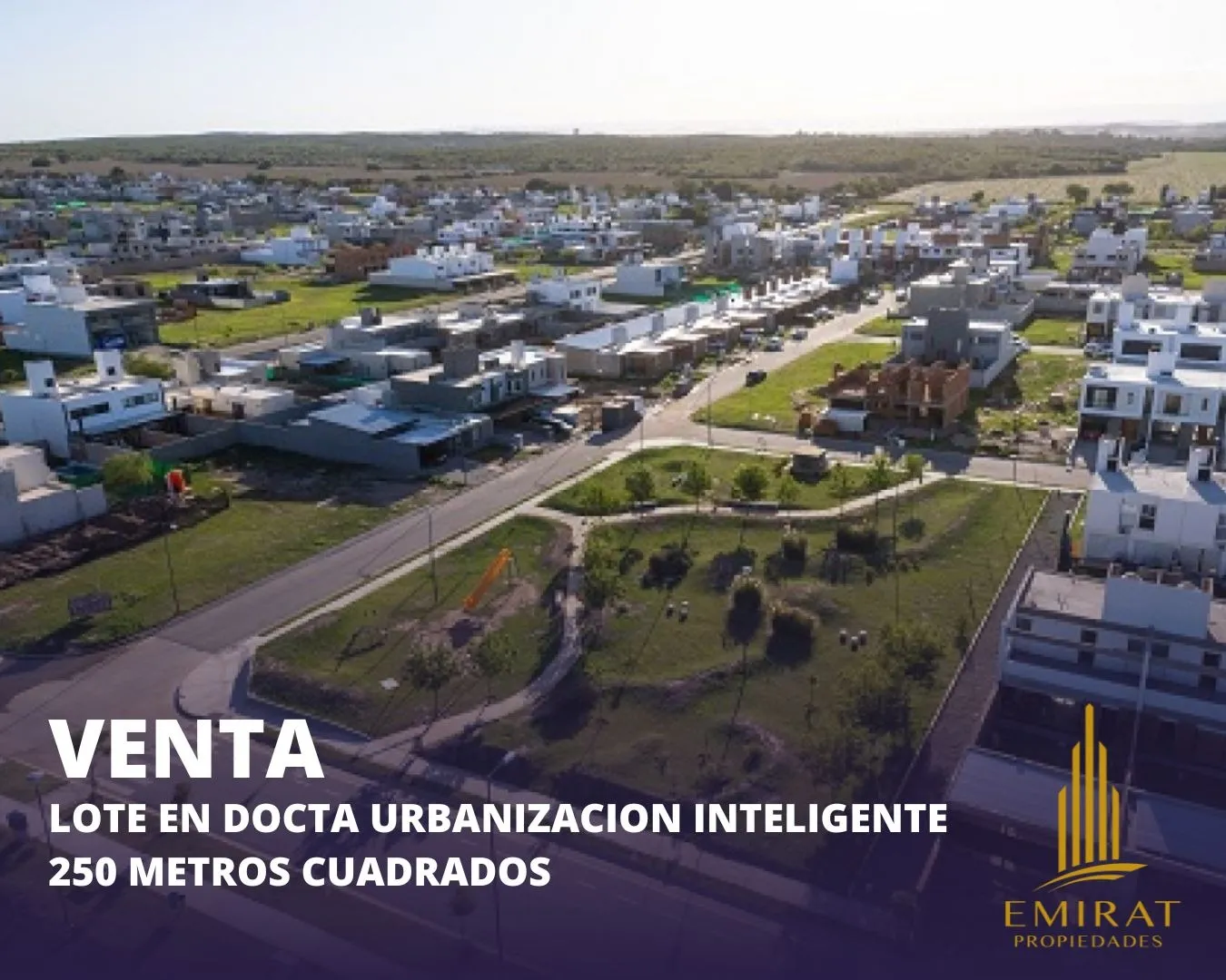 Lote en venta 250 metros cuadrados en Docta central 2 (Apto Duplex)