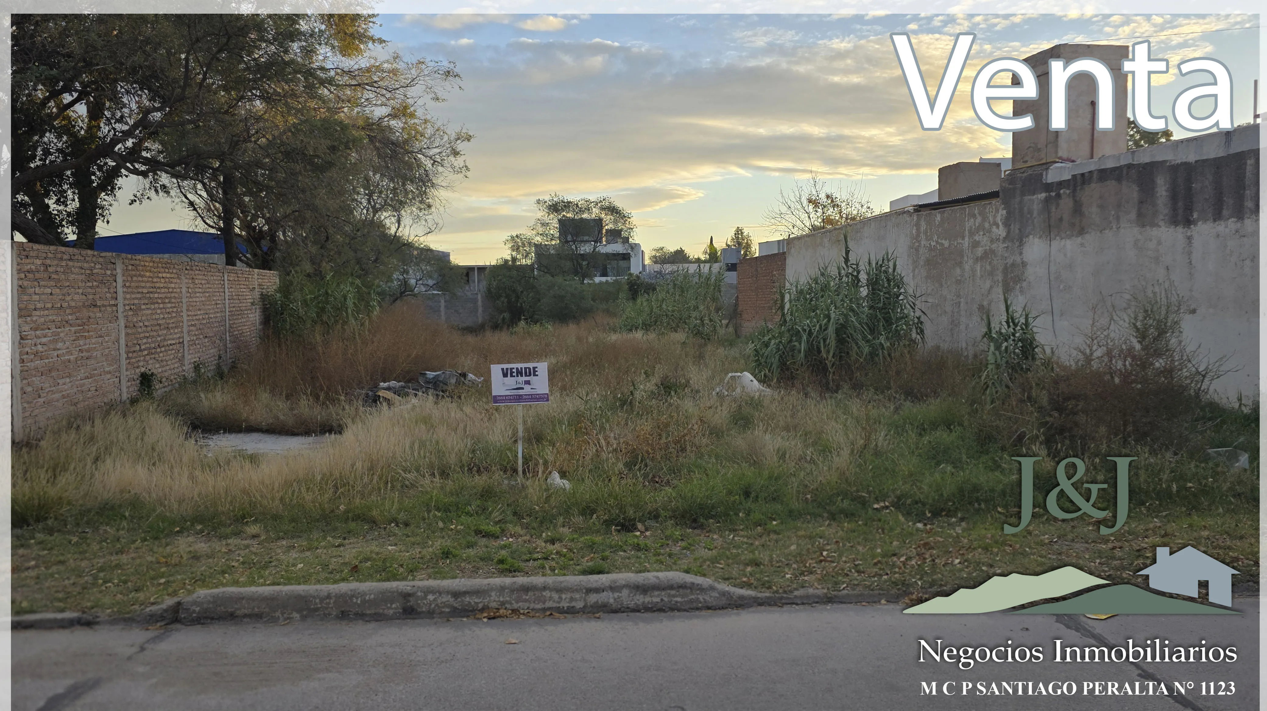 Vendo terreno en calle Chaco (San Luis). Oportunidad.......