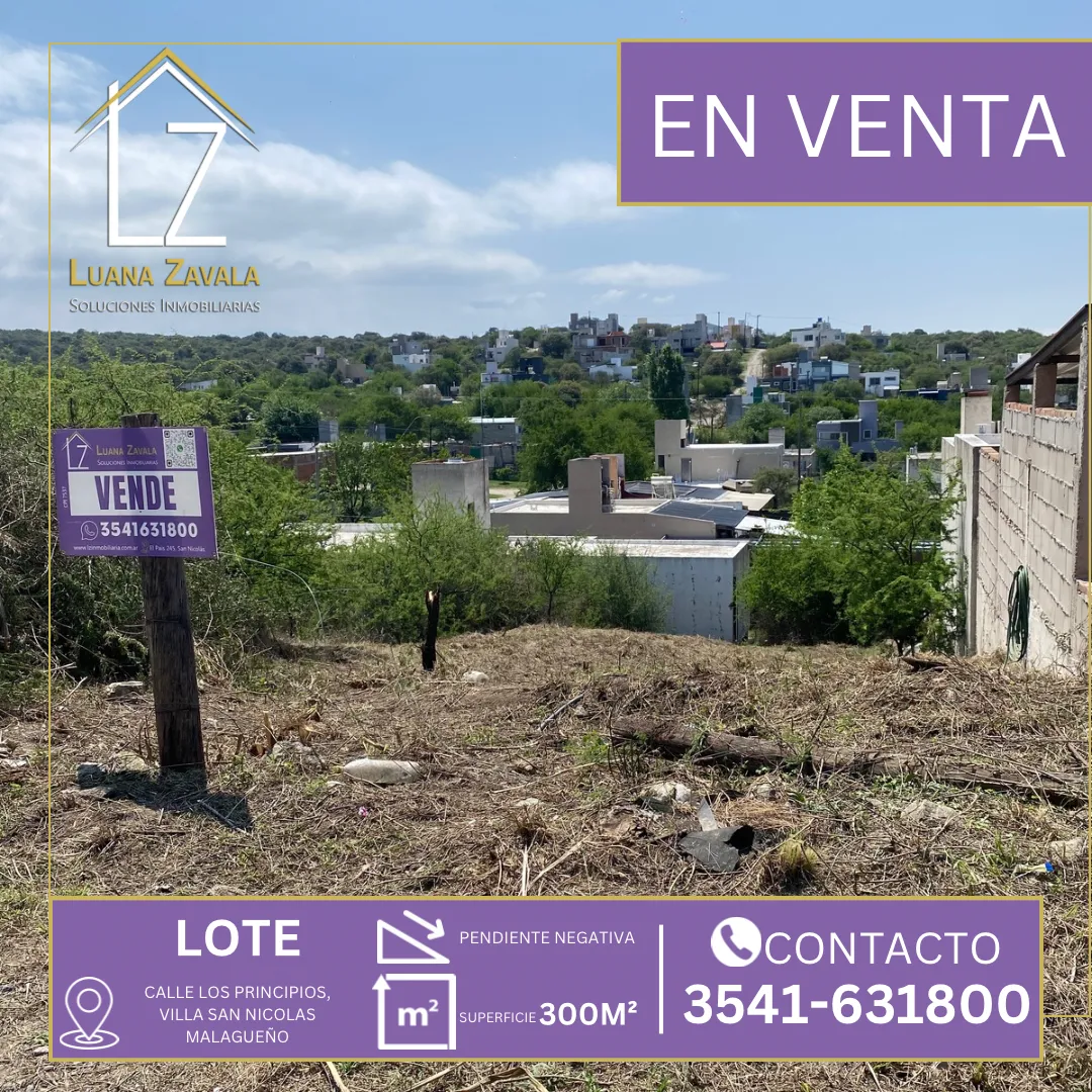 LOTE VILLA SAN NICOLAS, 2da Sección