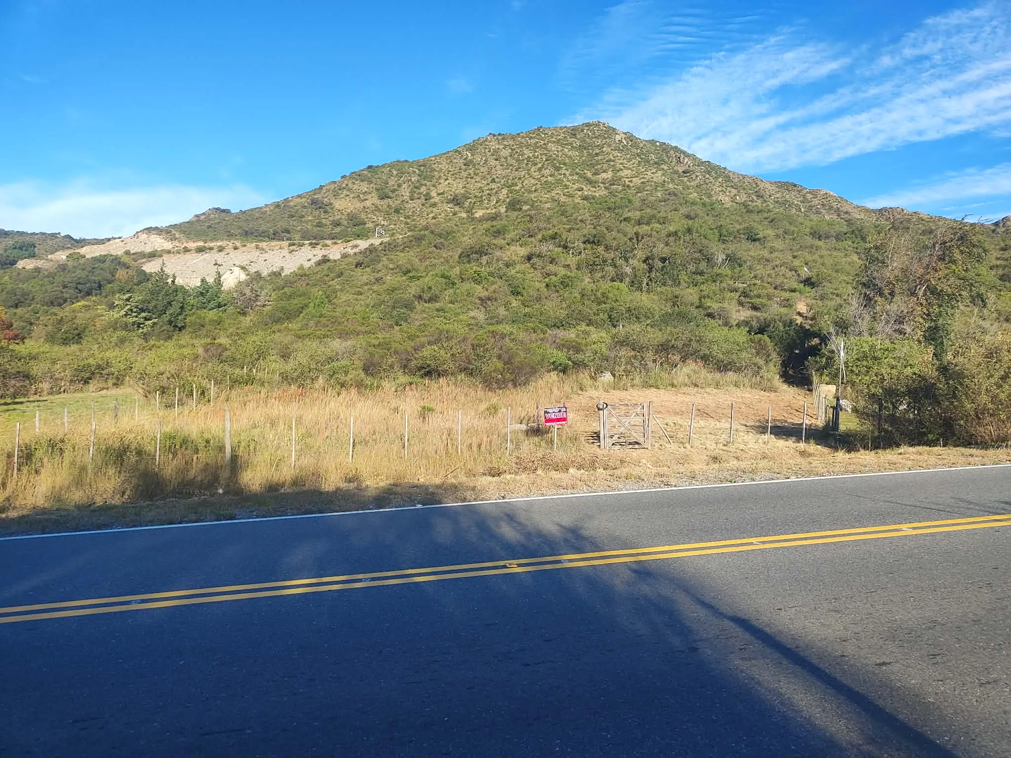TERRENO EN VENTA SOBRE RUTA S-271 EN LAS JARILLAS , SAN ANTONIO DE ARREDONDO
