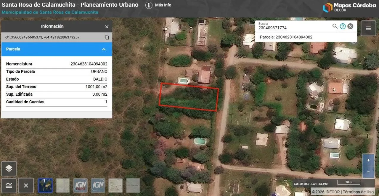 Oportunidad única en Villa Parque Siquiman  1000 mts de terreno Departamento Pun...