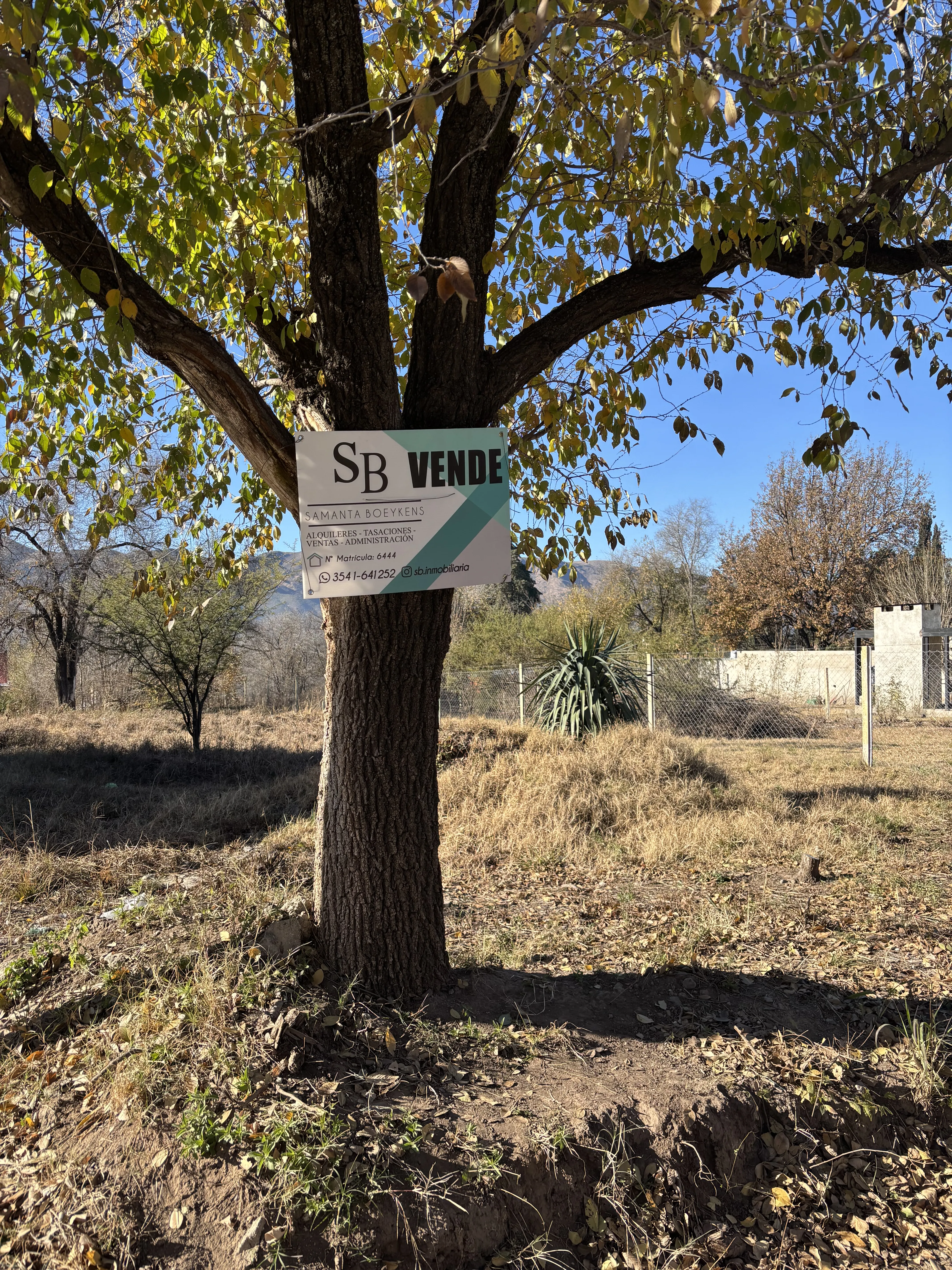 Lote de 780 metros ubicado en cosquin barrio residencial Villa pan de azucar
