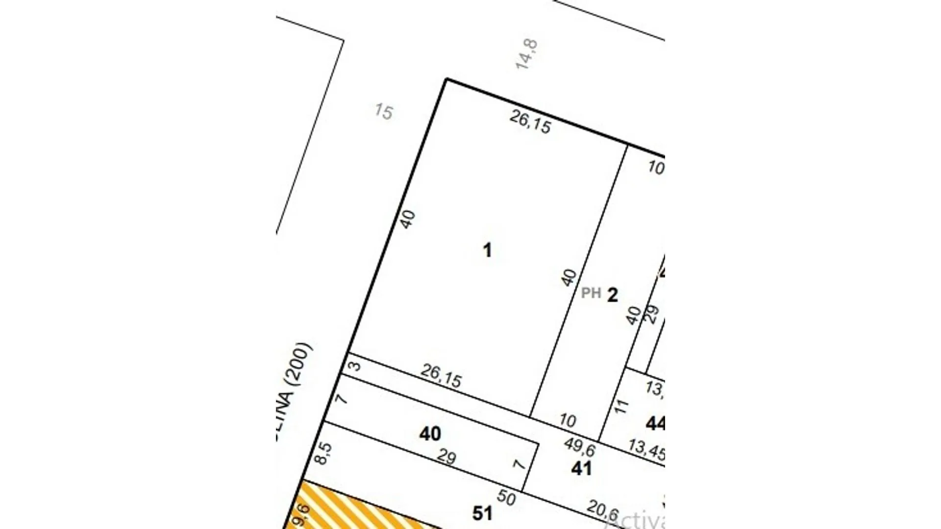 Terreno 1000mts 2 esquina p/construccion Alto Alberdi
