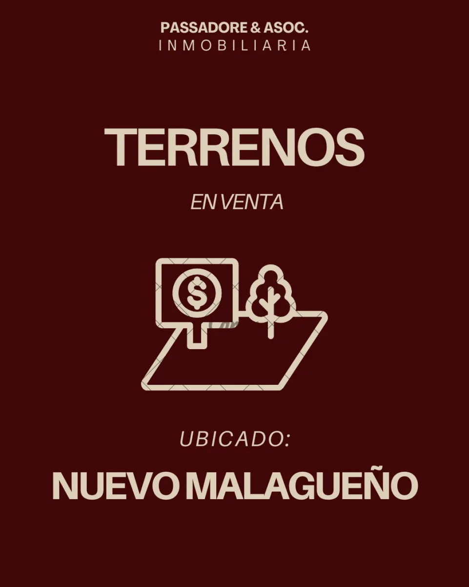 Terrenos en venta  Nuevo Malagueño