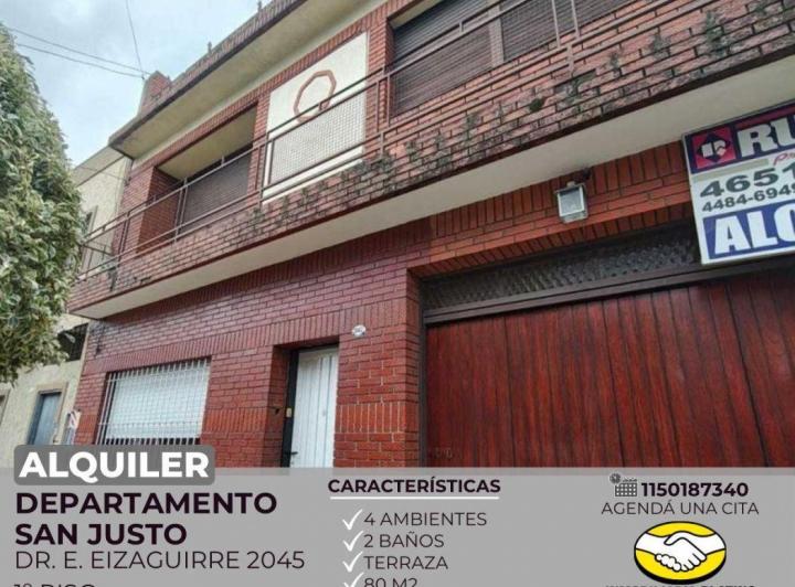 Departamento · 80m² · 4 Ambientes