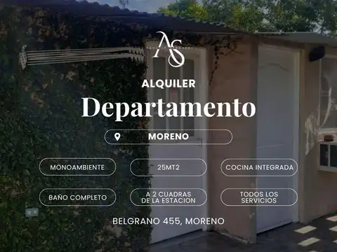 Departamento en Alquiler en Moreno, Partido de Moreno