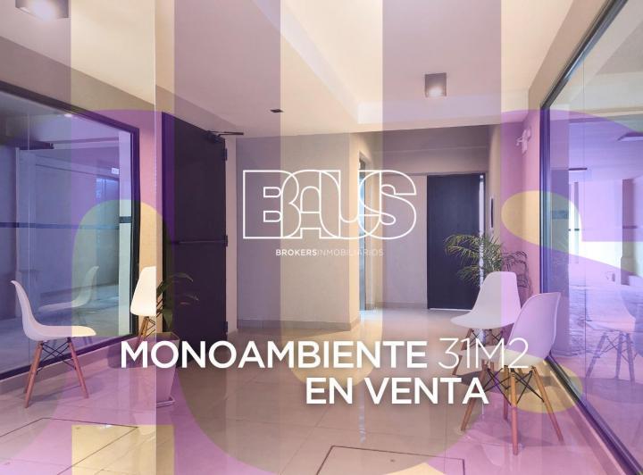 Departamento · 31m² · 1 Ambiente