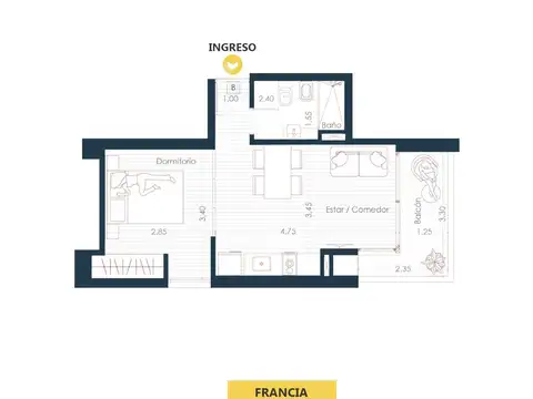 Departamento en Venta en Pichincha, Rosario