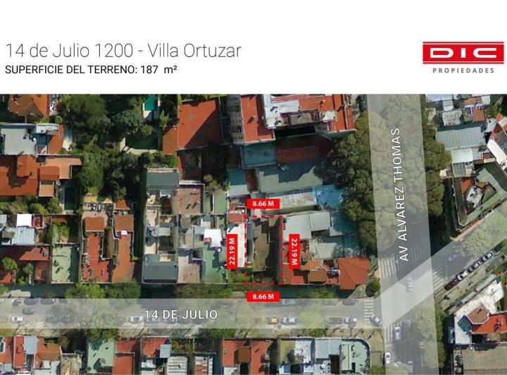 Terreno · 187m²