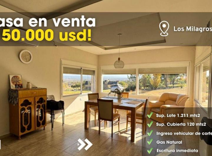 Casa · 120m² · 2 Ambientes · 1 Cochera