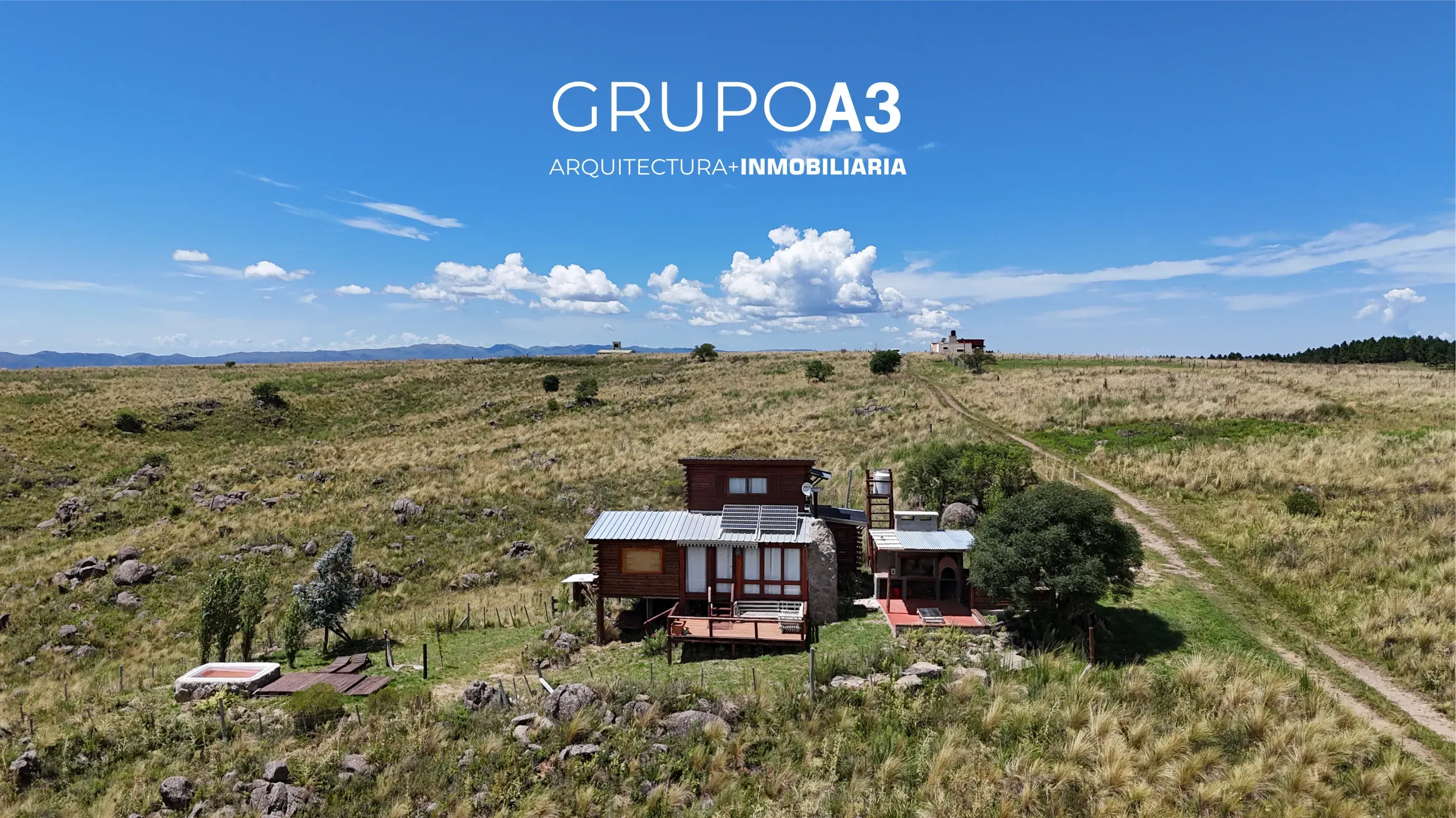 Cabaña de tronco con vistas imponentes a las Altas Cumbres – Potrero de Garay856
