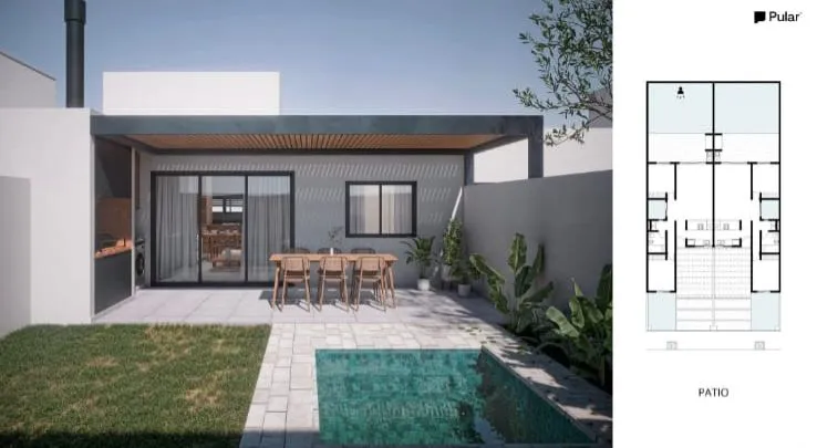 QUEBRADA DE MANANTIALES-DUPLEX-A ESTRENAR-2 DORM-VENTA