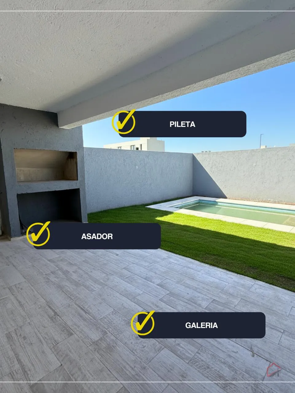 TODO EN PLANTA BAJA CON PILETA A ESTRENAR