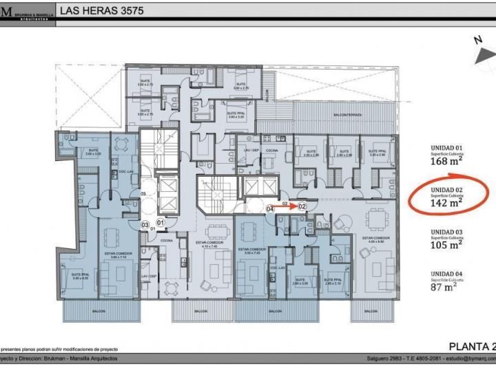 Departamento · 120m² · 4 Ambientes · 1 Cochera