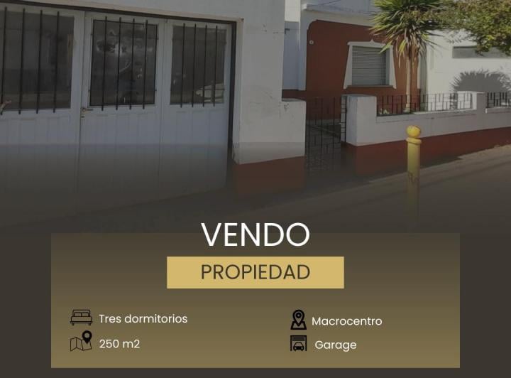 Casa · 250m² · 4 Ambientes · 1 Cochera