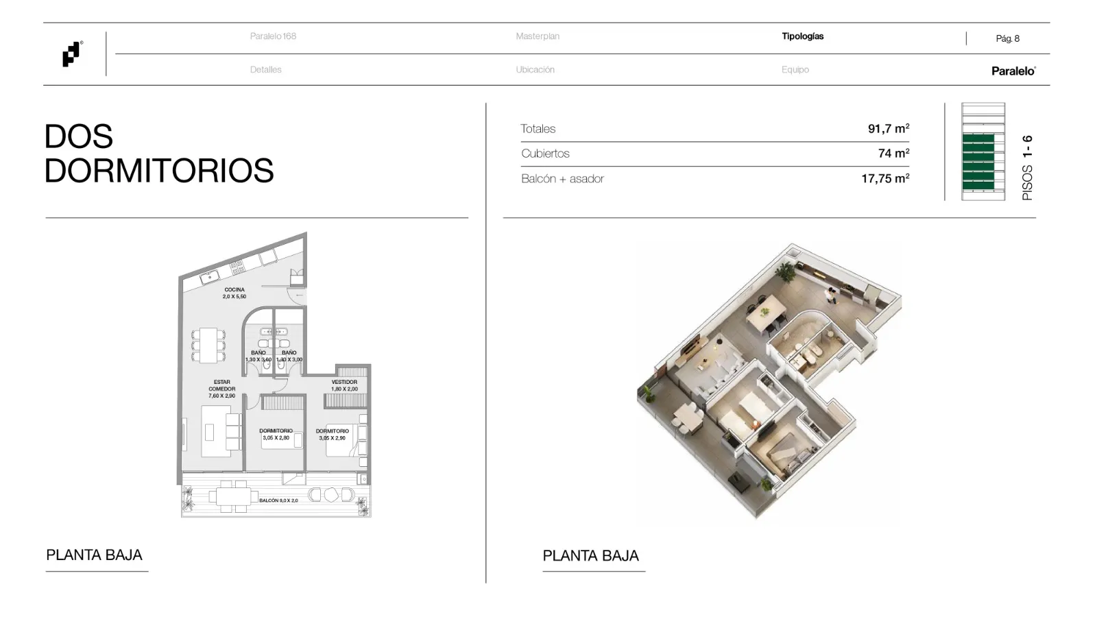 Crisol 168, Nueva Córdoba. Depto de 2 dorm. a ESTRENAR en VENTA!!